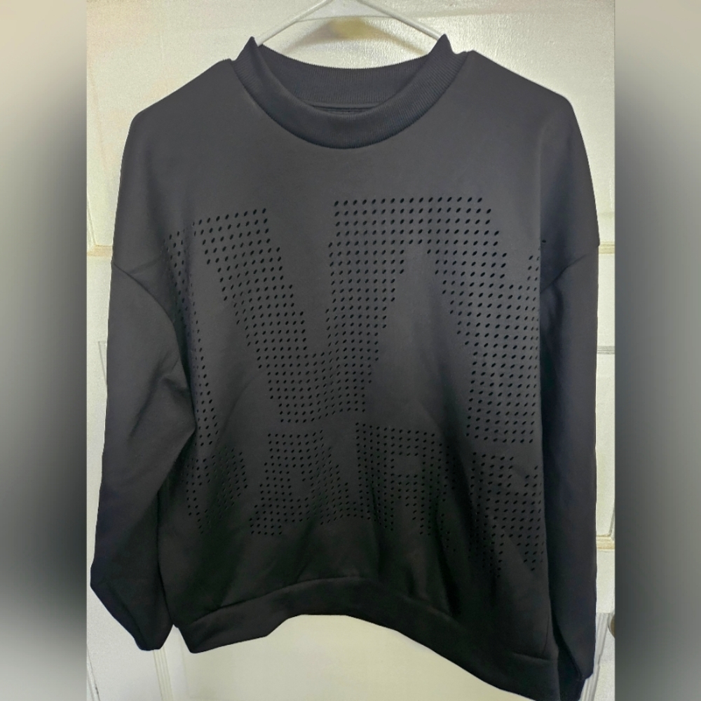 IVY PARK Black Pull Over Sweatshirt SIZE M